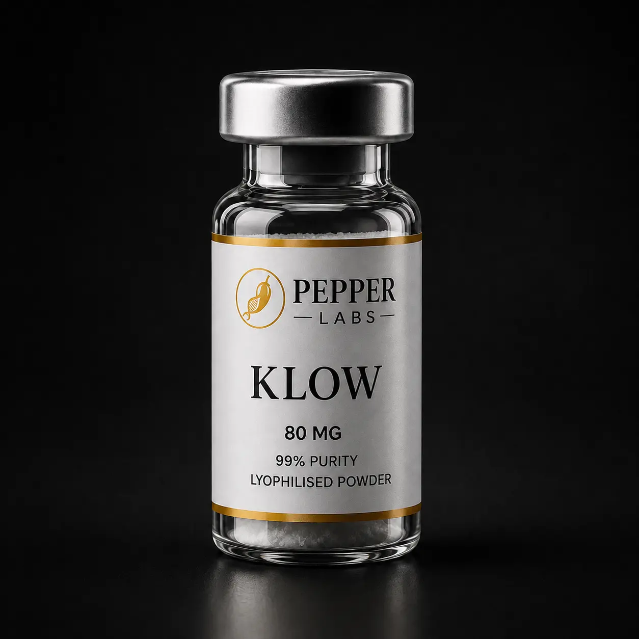 KLOW blend research vial