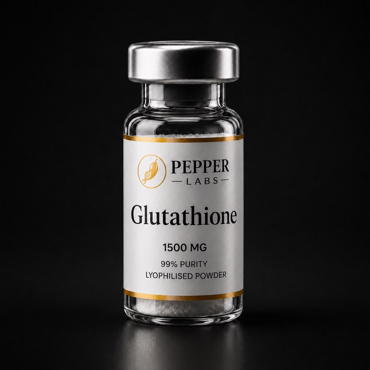 Glutathione research vial